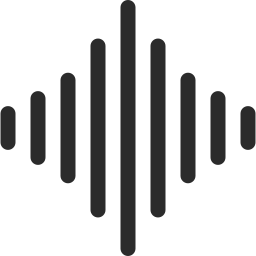 Audio waves icon